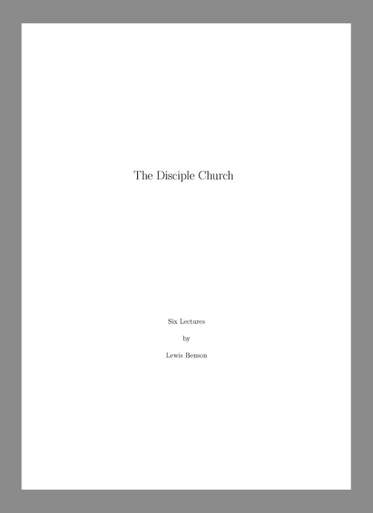 The Disciple Church